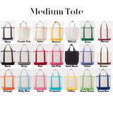 Custom Embroidered Tote  Bags