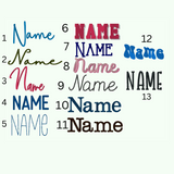 Custom Name Embroidery Belt Bag