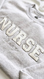Glitter Embroidery Medical professionals sweatshirt