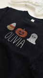 KIDS -Build your own Custom halloween  Embroidered Sweatshirt/ Tee