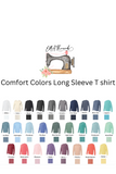 Maestra Glitter Embroidery Tee & Sweatshirt