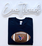 Texans Football Embroidered sweatshirt