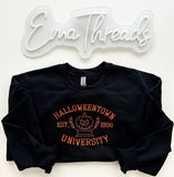 Halloween University  Embroidery T Shirt/Sweatshirt