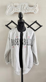 BASEBALL Game Day Embroidery Cardigain