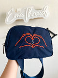 Heart Hands Belt Bag
