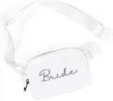 Bride Embroidery Belt Bag