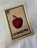 Loteria Maestra cardEmbroidery Tee & Sweatshirt
