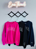 MAMA Embroidery sweatshirt