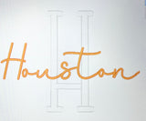 H-Houston Embroidery sweatshirt