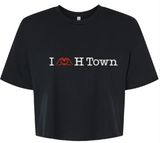 I Heart H Town Cropped T Shirt