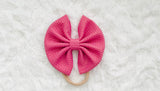 Pretty in pink shimmer Bow