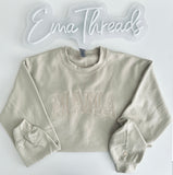 MAMA Embroidery sweatshirt