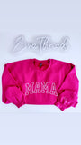 MAMA Embroidery sweatshirt