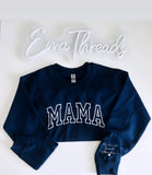 MAMA Embroidery sweatshirt
