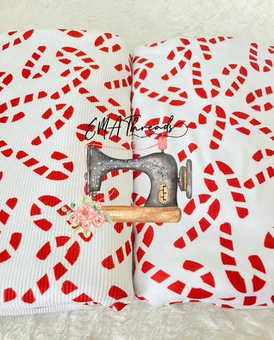 Candy cane Peplum top