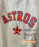 CUSTOM Player Embroidery sweatshirt-NO GLITTER