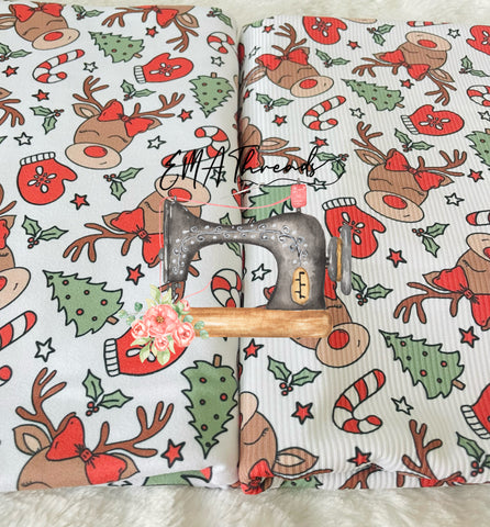 Girl reindeer Peplum top
