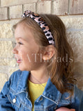 Leopard Knot Headband